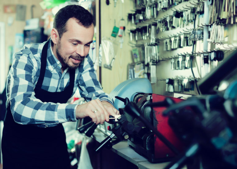 laser key engraver industrial locksmith in garnet valley, pa.